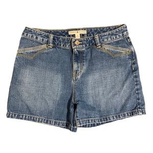 Tommy Hilfiger Vintage Wash Denim Shorts Size 8